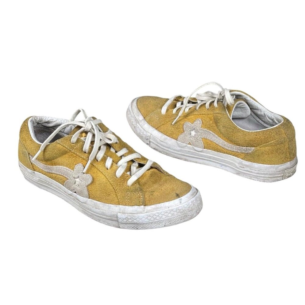 Converse Golf LE FLEUR Tyler The Creator UNISEX Women's Sz US 8 Yellow Shoes
